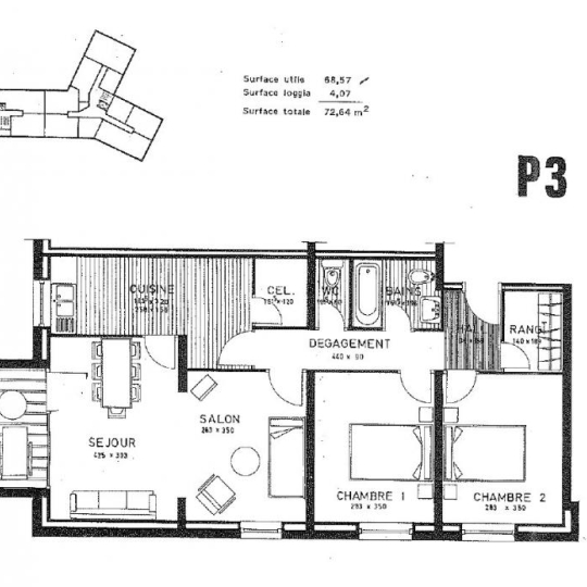  SOLOGEC IMMOBILIER : Appartement | MENDE (48000) | 69 m2 | 154 000 € 