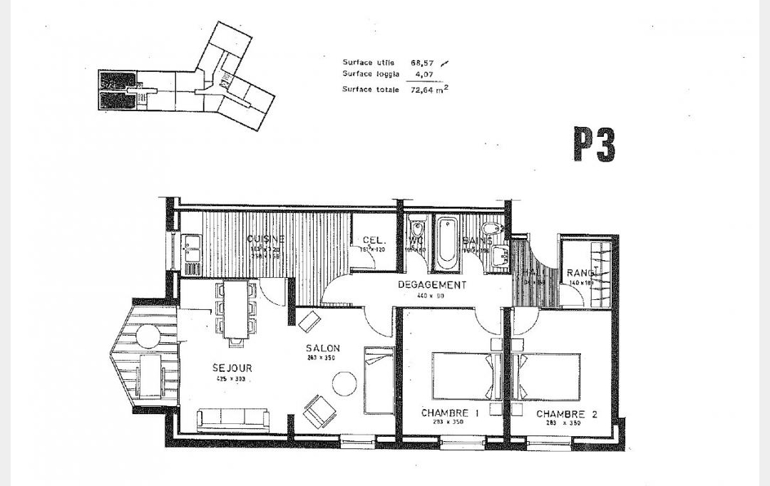 SOLOGEC IMMOBILIER : Appartement | MENDE (48000) | 69 m2 | 154 000 € 